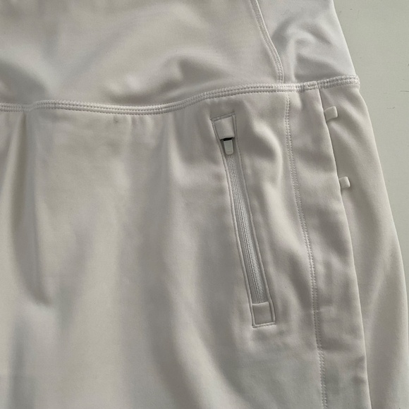 Athleta Women’s Fairway Golf Skort 18" Sz M White Pickleball Tennis Pockets - Picture 6 of 11